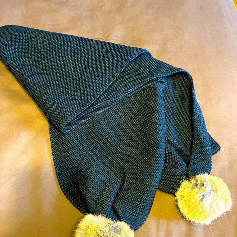 Women 🧣 scarf real rabbit fur New